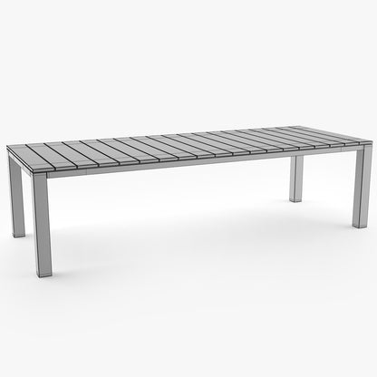 Tribu Kos Dining Table 3D Model