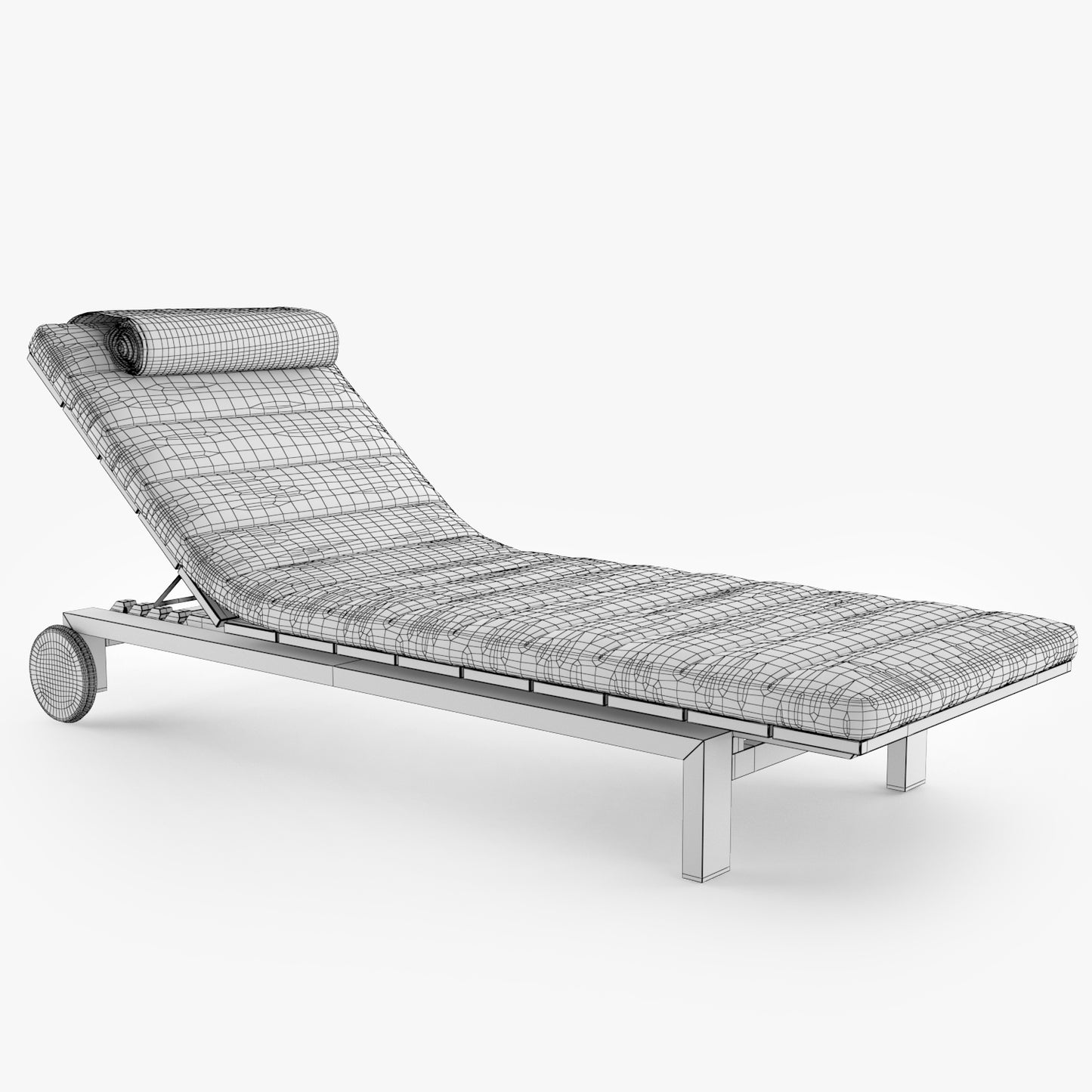 Tribu Kos Lounger 3D Model