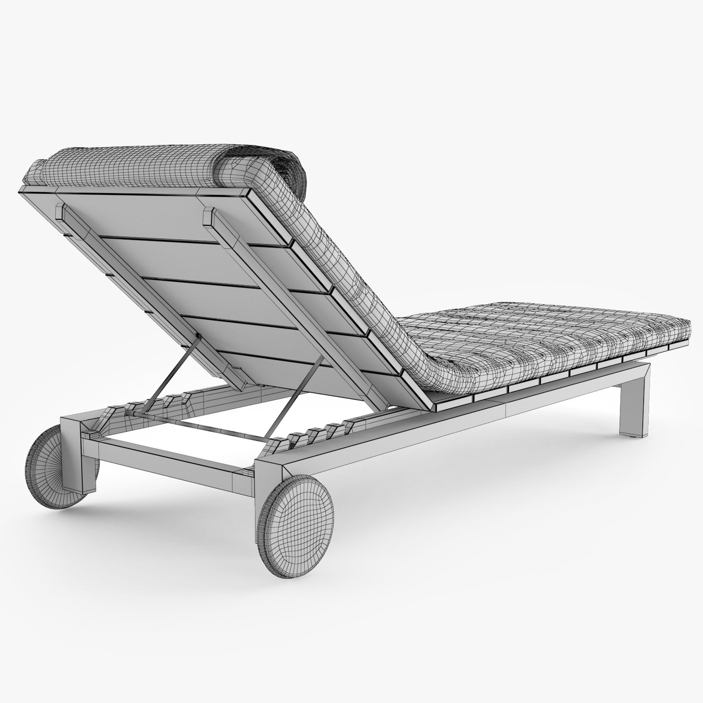 Tribu Kos Lounger 3D Model