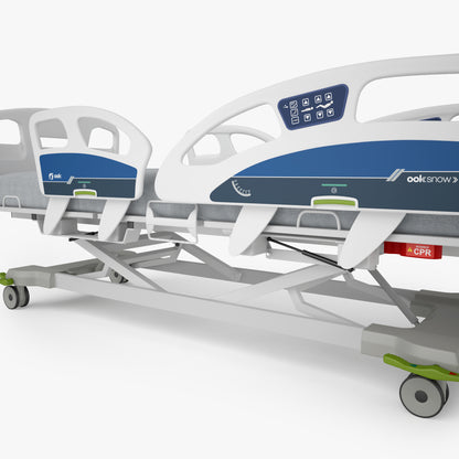 Umano Medical Ook snow Hospital Bed 3D Model