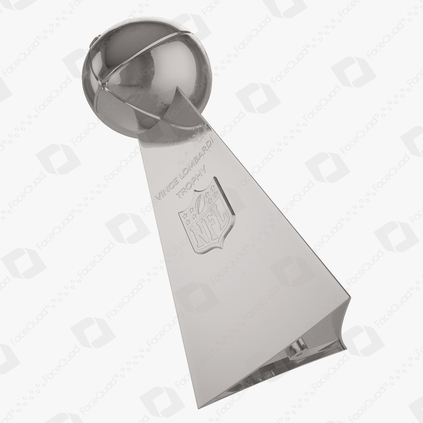 Vince Lombardi Trophy NFL Super Bowl champions 3D Model