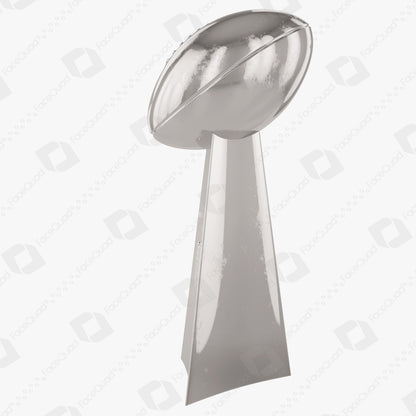 Vince Lombardi Trophy NFL Super Bowl champions 3D Model