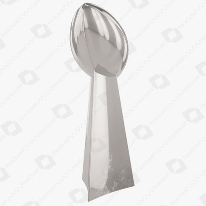 Vince Lombardi Trophy NFL Super Bowl champions 3D Model