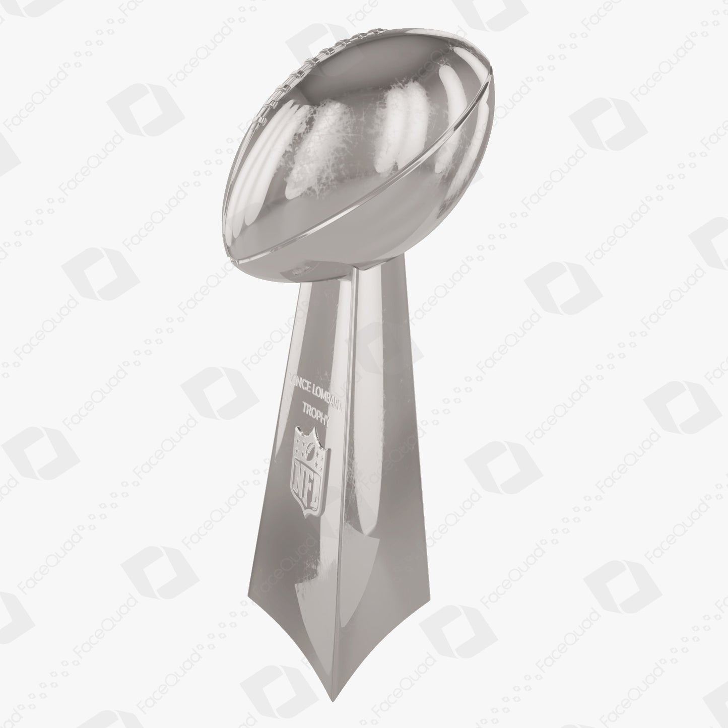 Vince Lombardi Trophy NFL Super Bowl champions 3D Model