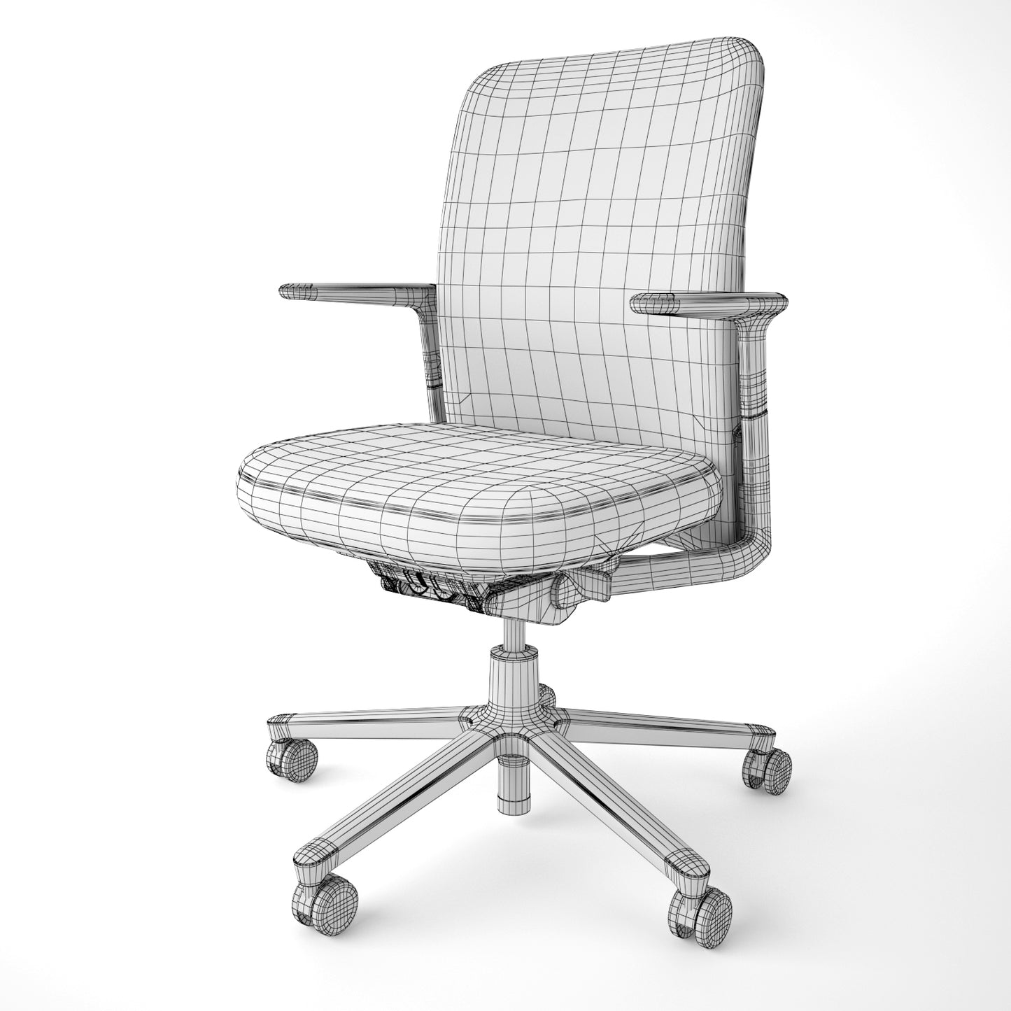 Vitra Pacific Office Chair 3D Model