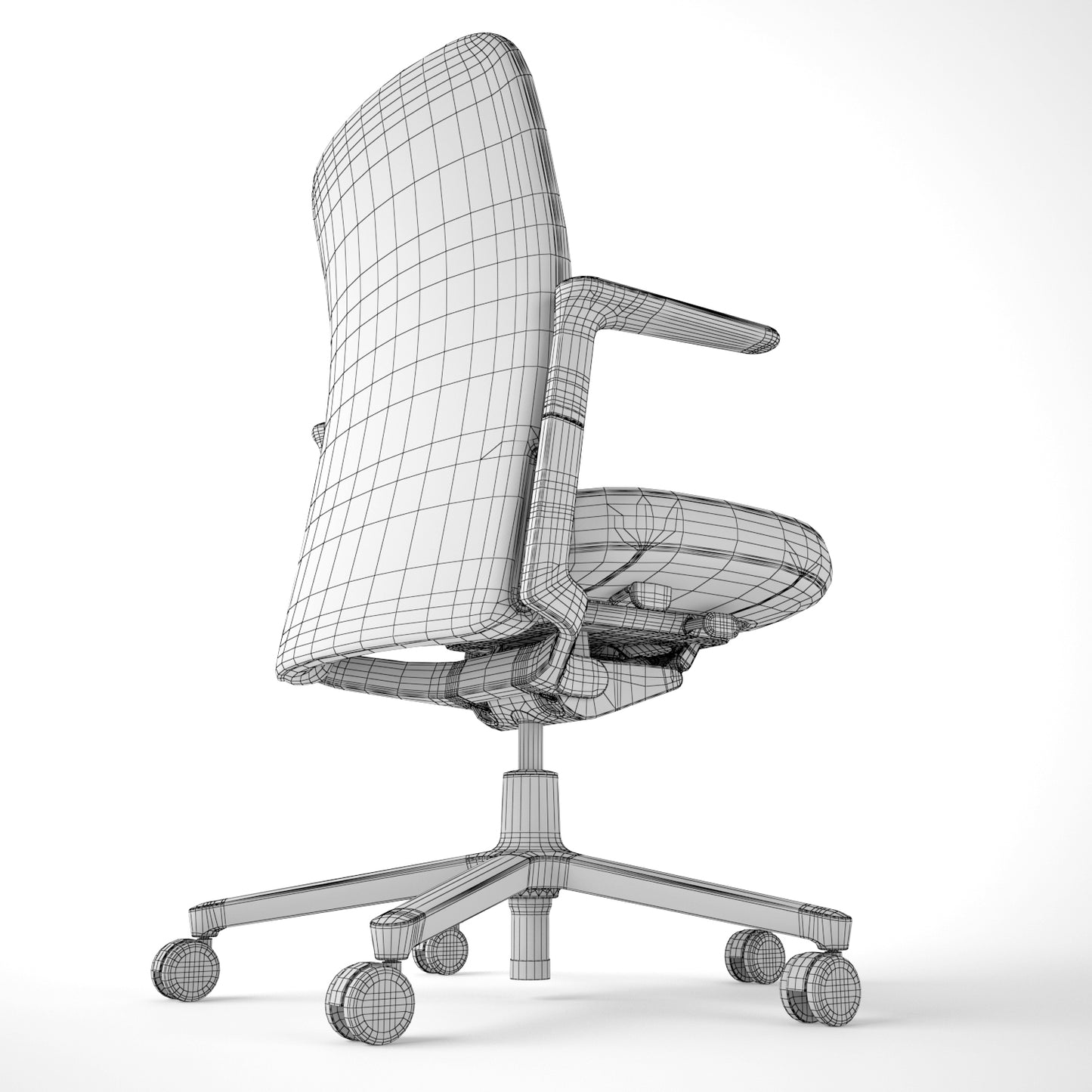 Vitra Pacific Office Chair 3D Model