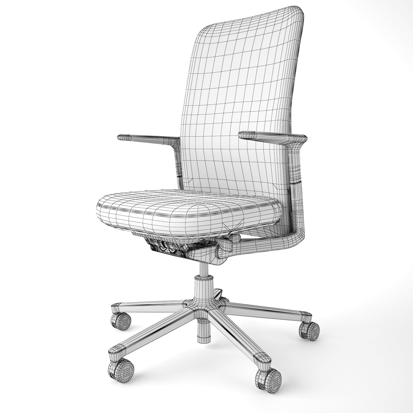 Vitra Pacific Office Chair 3D Model