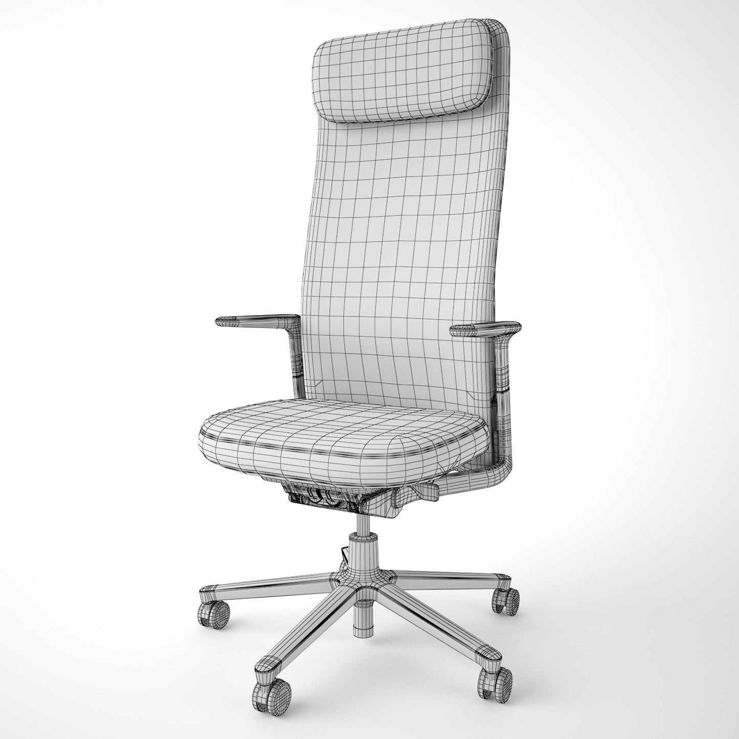 Vitra Pacific Office Chair 3D Model