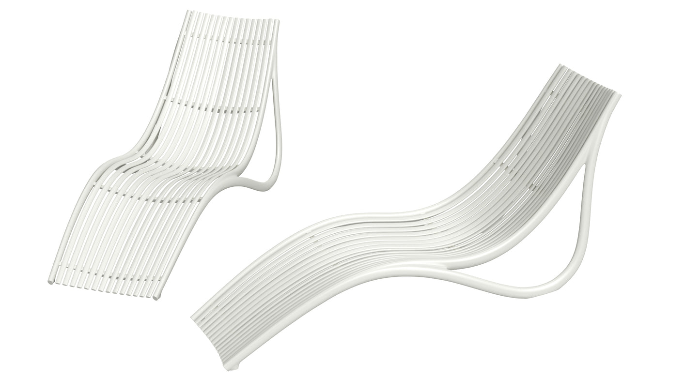 Vondom Ibiza Sun Lounger 3D Model