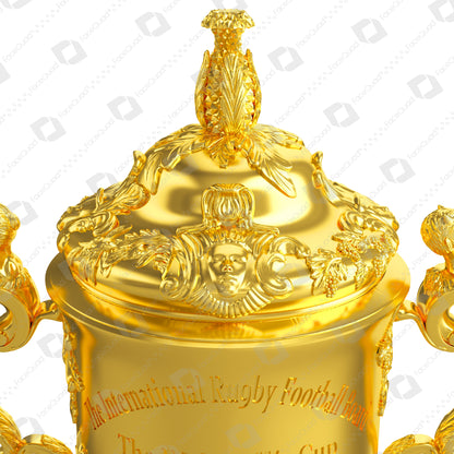 The Webb Ellis Cup Trophy 3D Model