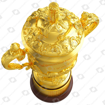 The Webb Ellis Cup Trophy 3D Model