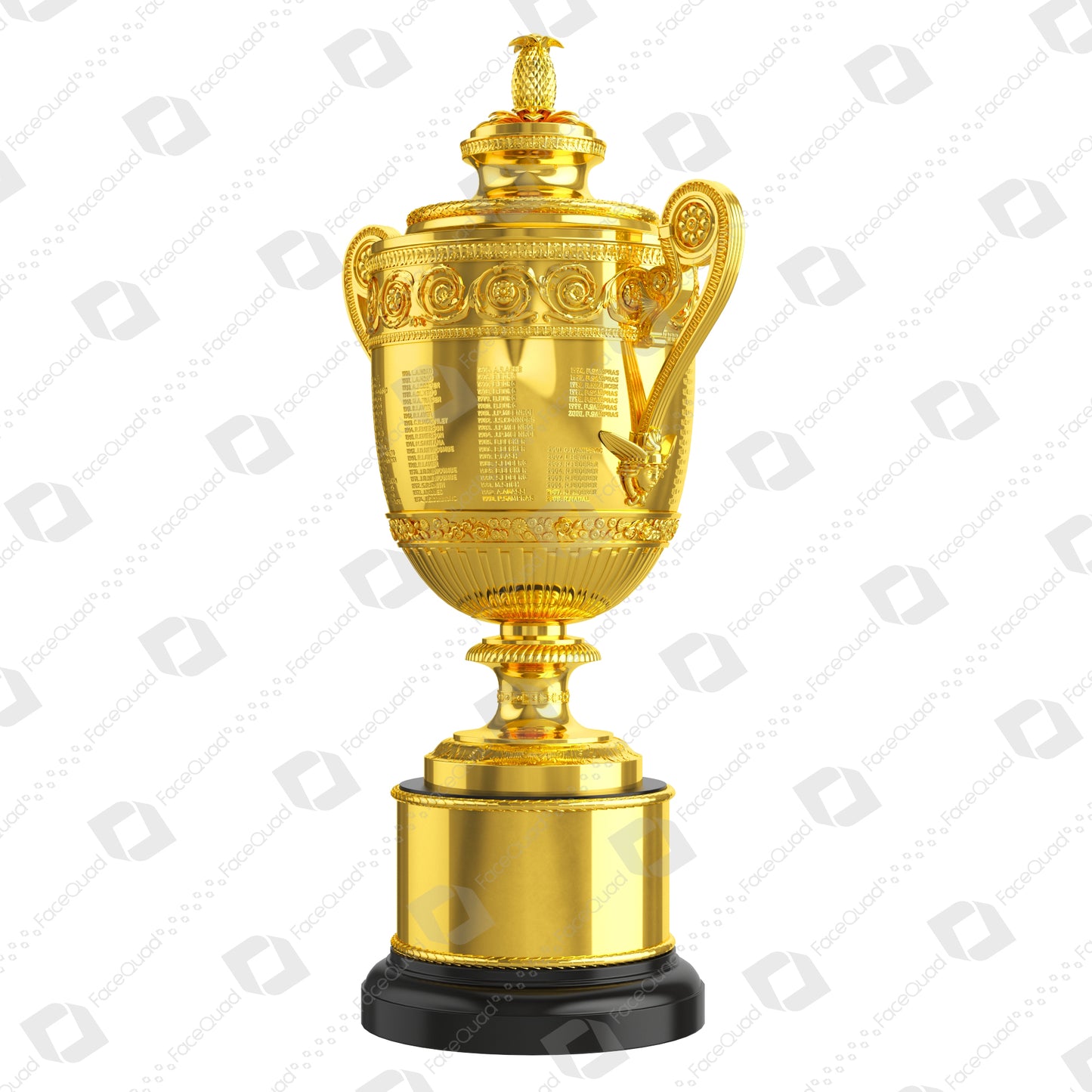 Wimbledon Trophy 3D Model