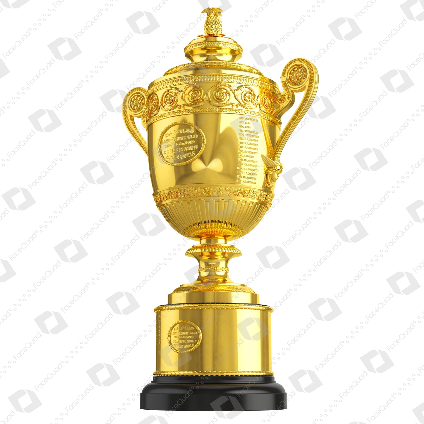 Wimbledon Trophy 3D Model