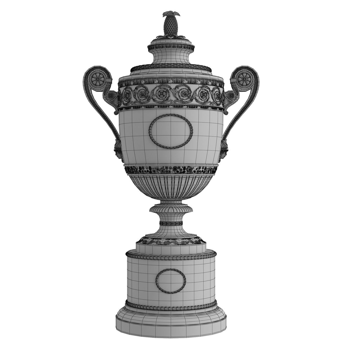 Wimbledon Trophy 3D Model