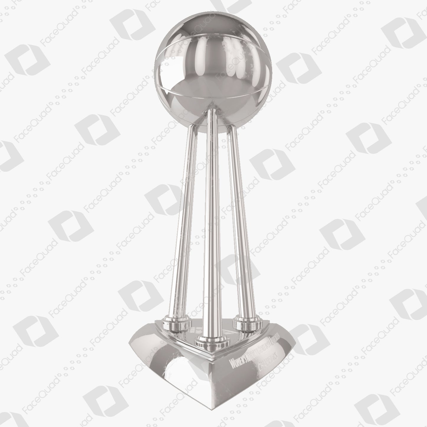 WNBA Championship Trophy 3D Model