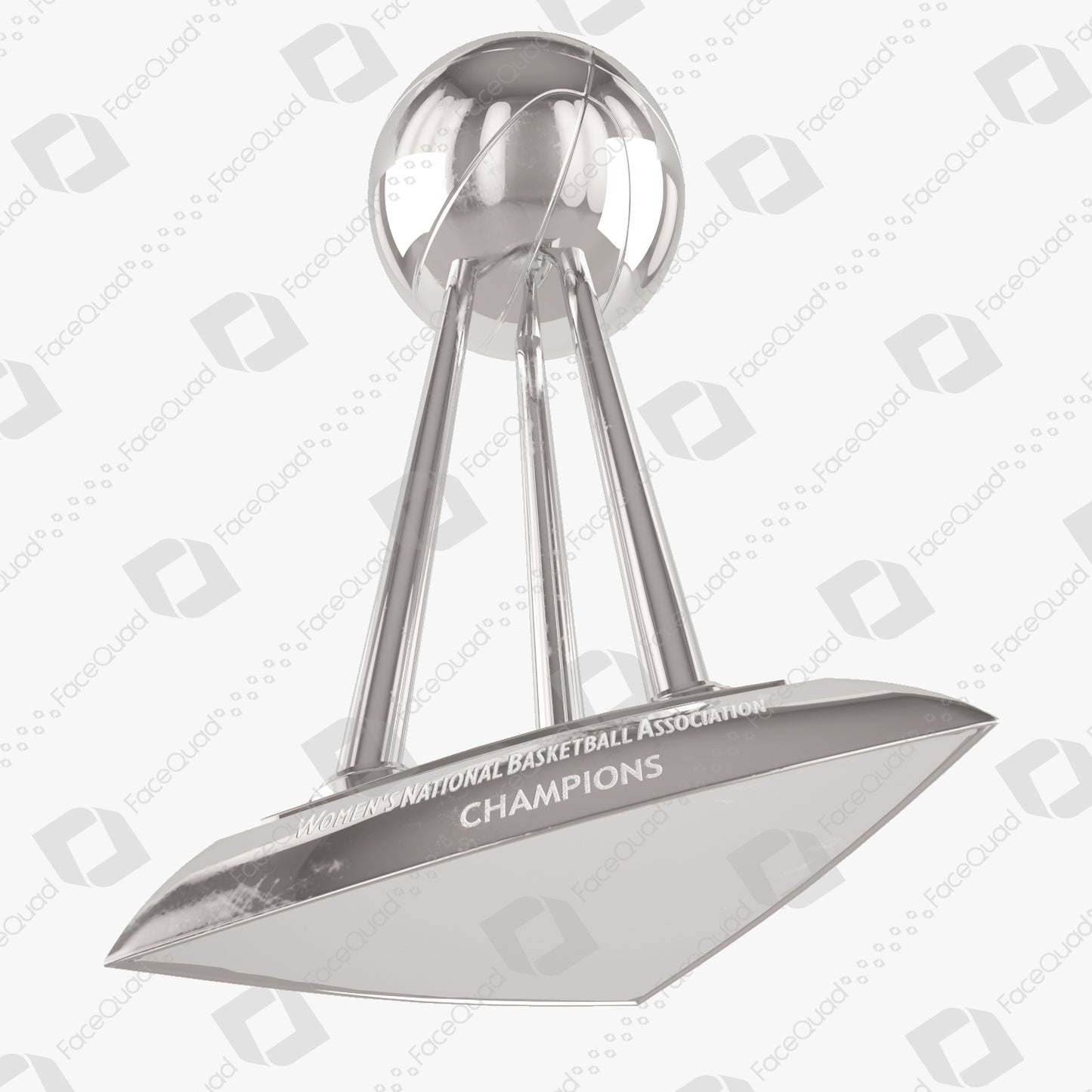 WNBA Championship Trophy 3D Model