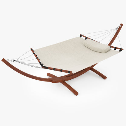 Wooden Hammock 3D Model