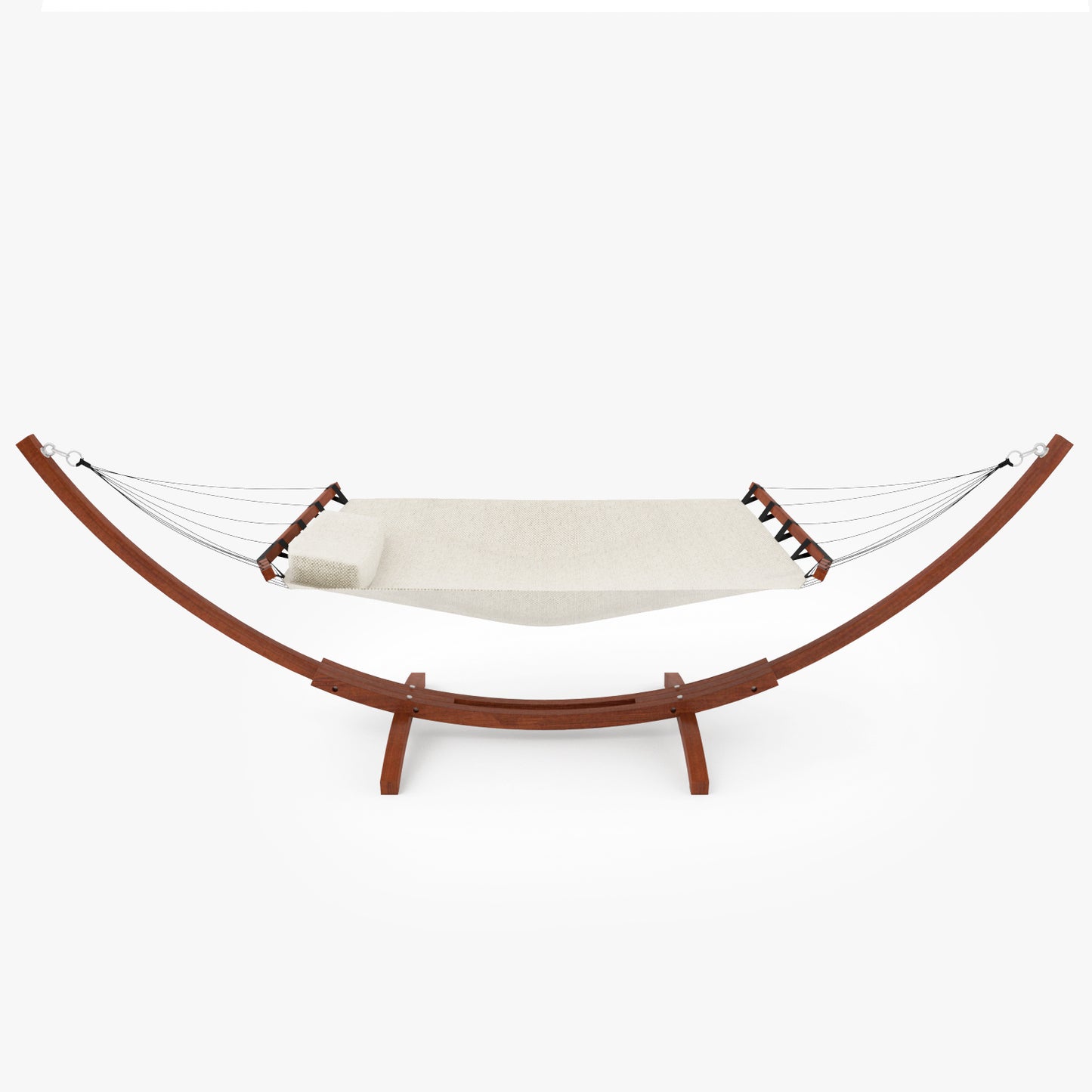 Wooden Hammock 3D Model