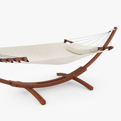 Wooden Hammock 3D Model